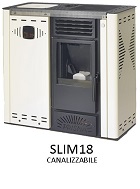 prisma stufe pelletsslim18 canalizzabile